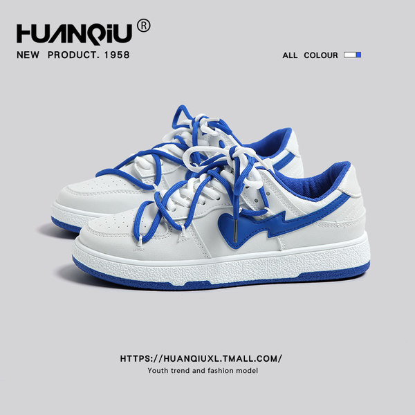 รองเท้าผ้าใบ ผู้หญิง รองเท้าแฟชั่นสำหรับผู้หญิง รองเท้าแฟชั่น รองเท้าผู้หญิง แบรนด์ HUANQIU SINCE 1958