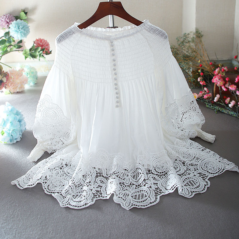 เสื้อลินิน เสื้อผ้าฝ้ายลินิน เสื้อเชิ้ตผ้าลินิน ปักลายสวยๆด้วยด้าย สไตล์VINTAGE