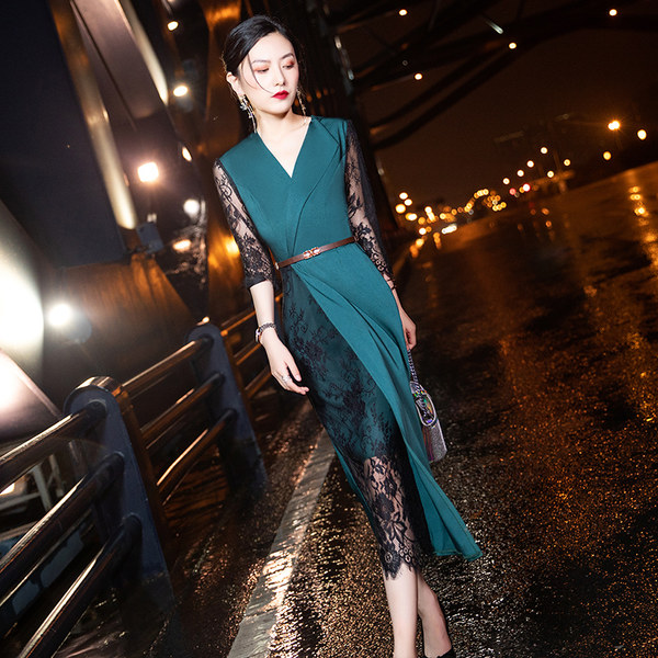 ชุดราตรี ชุดออกงาน ดีไซน์หรู แบรนด์ Angel