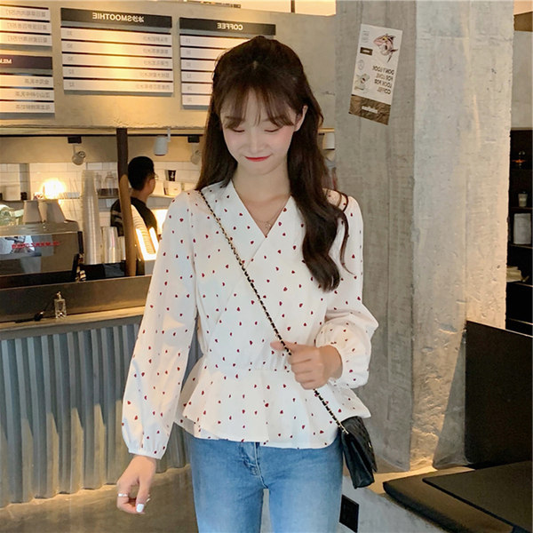 เสื้อชีฟองเกาหลี เสื้อชีฟองสวยๆ
