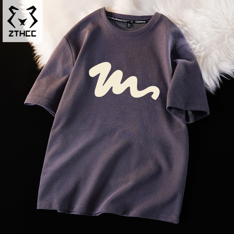 เสื้อยืดผู้ชายอ้วน S-6XLน้ำหนักผู้สวม40-135กิโลกรัมใส่ได้ ส่งฟรี