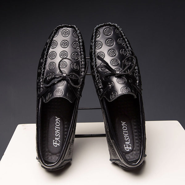 รองเท้าหนังผู้ชาย มีไซส์39-44 รองเท้าโลฟเฟอร์ชาย Slip-On Shoes