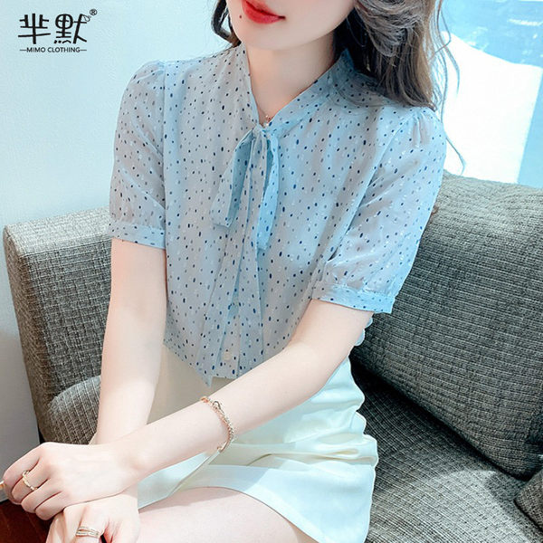 เสื้อชีฟองเกาหลี เสื้อชีฟองสวยๆ