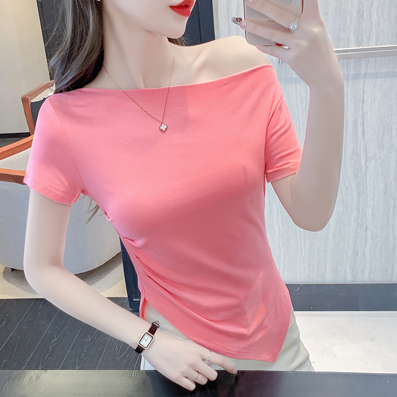 เสื้อผ้าวัยรุ่นเกาหลี เสื้อยืดวัยรุ่นผู้หญิง มีขนาด S M L XL