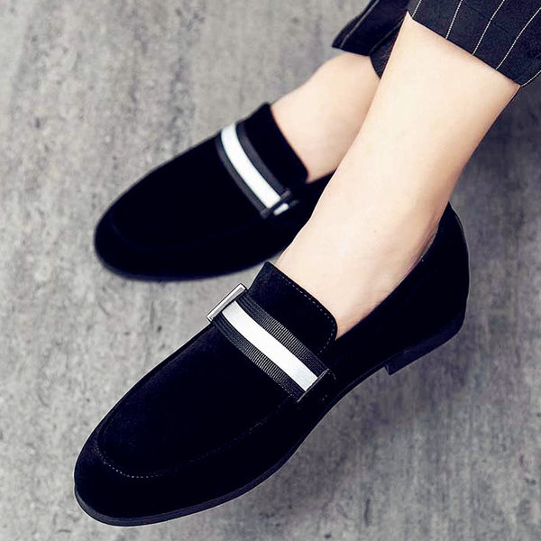 รองเท้าหนังผู้ชาย มีไซส์39-44 รองเท้าโลฟเฟอร์ชาย Slip-On Shoes