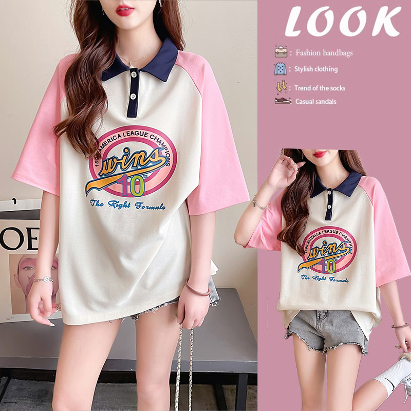 เสื้อยืดคนอ้วนแบบโอเวอร์ไซส์แบบ ulzzang fashion สนใจทักแชท