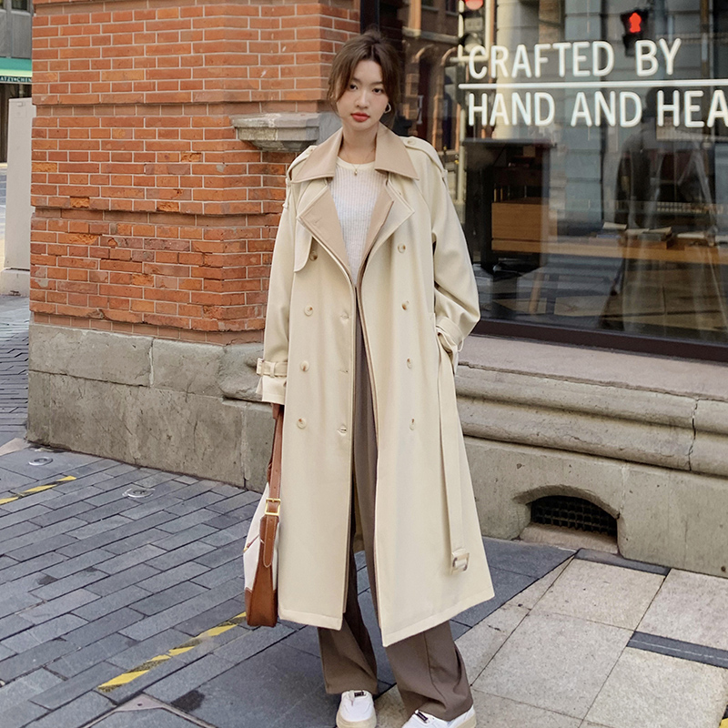 เสื้อโค้ท เสื้อโค้ทกันหนาว เสื้อโค้ทใส่เที่ยวต่างประเทศ ยี่ห้อ: Qianziqian