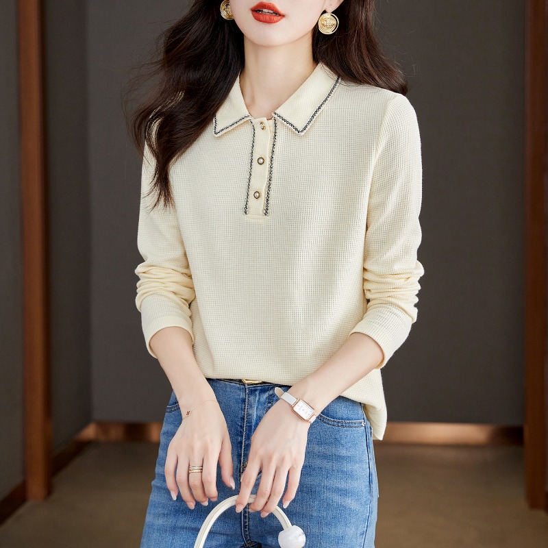 เสื้อเชิ้ตผู้หญิงแขนยาว เสื้อเชิ้ตผู้หญิงใส่ทํางาน 390 บาทต่อชิ้น ฟรีค่าจัดส่ง
