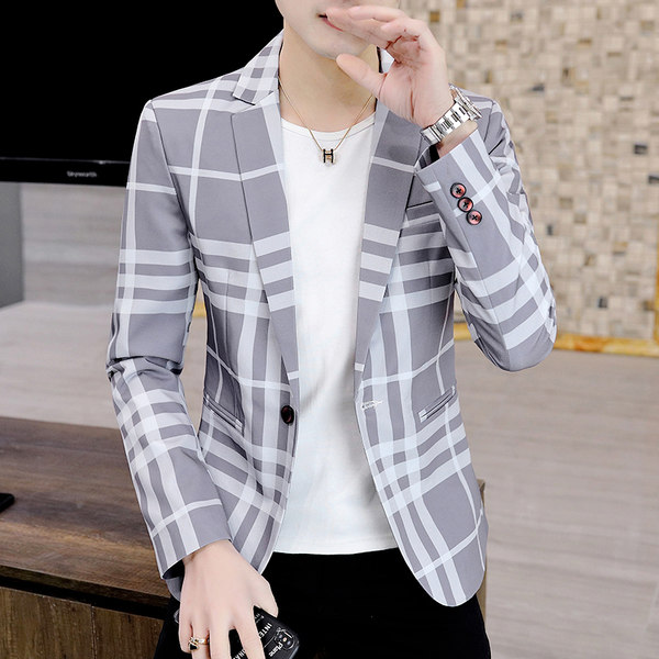 สูท Blazers ผู้ชาย เสื้อคลุมสไตล์สูท สำหรับผู้ชาย