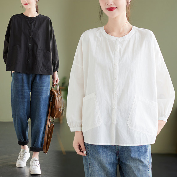 เสื้อลินิน แบบเสื้อสวยๆ เสื้อผ้าฝ้ายลินิน เสื้อเชิ้ตผ้าลินิน BY LININ