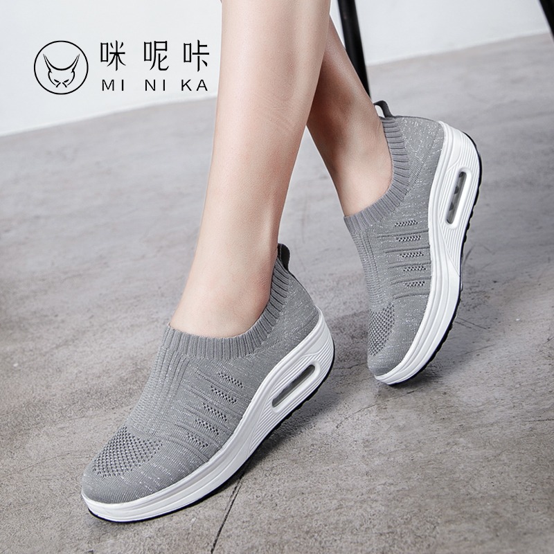 รองเท้าผ้าใบ รองเท้าลำลอง รองเท้าผ้าใบลำลอง รองเท้าแฟชั่นแบบสวม Slipper Shop
