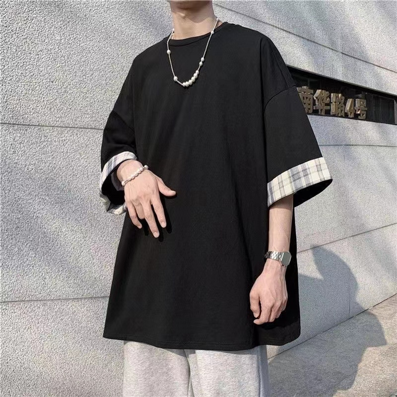 เสื้อยืดผู้ชายอ้วน S-5XL(อกเสื้อ39-51นิ้ว)