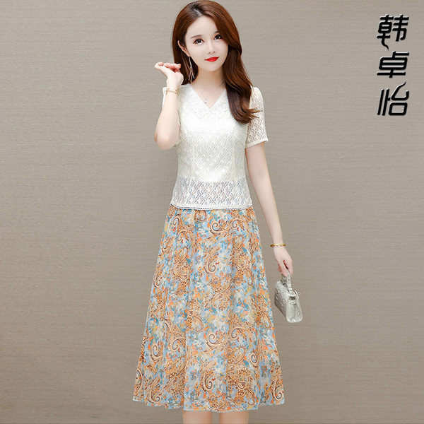 เดรสวัยผู้ใหญ่40-60ปี เดรสคุณแม่ ชุดเดรสทำงานวัยผู้ใหญ่ แบรนด์ MAMA DRESS