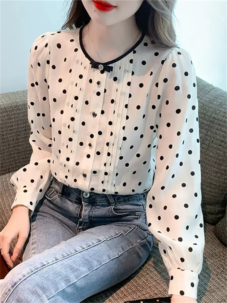 เสื้อลูกไม้ เสื้อเชิ้ตแขนยาว