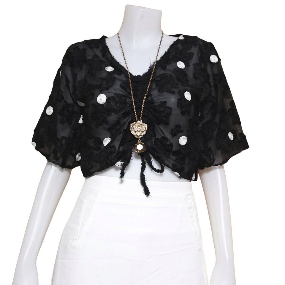 Blouse3892 รวมแบบเสื้อแฟชั่นวัยรุ่น เสื้อครอป เสื้อปาดไหล่ เสื้อสม็อค เสื้อรูดหน้า ผ้าไหมอิตาลี ผ้าชีฟอง งานแฟชั่นประตูน้ำ