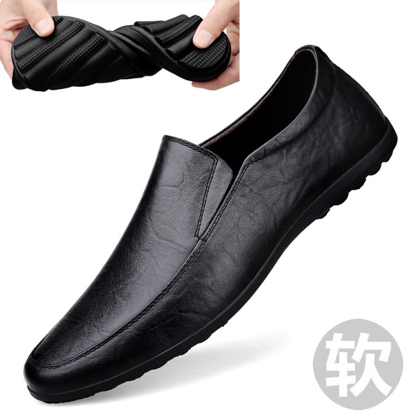 รองเท้าหนังผู้ชาย มีไซส์39-44 รองเท้าโลฟเฟอร์ชาย Slip-On Shoes