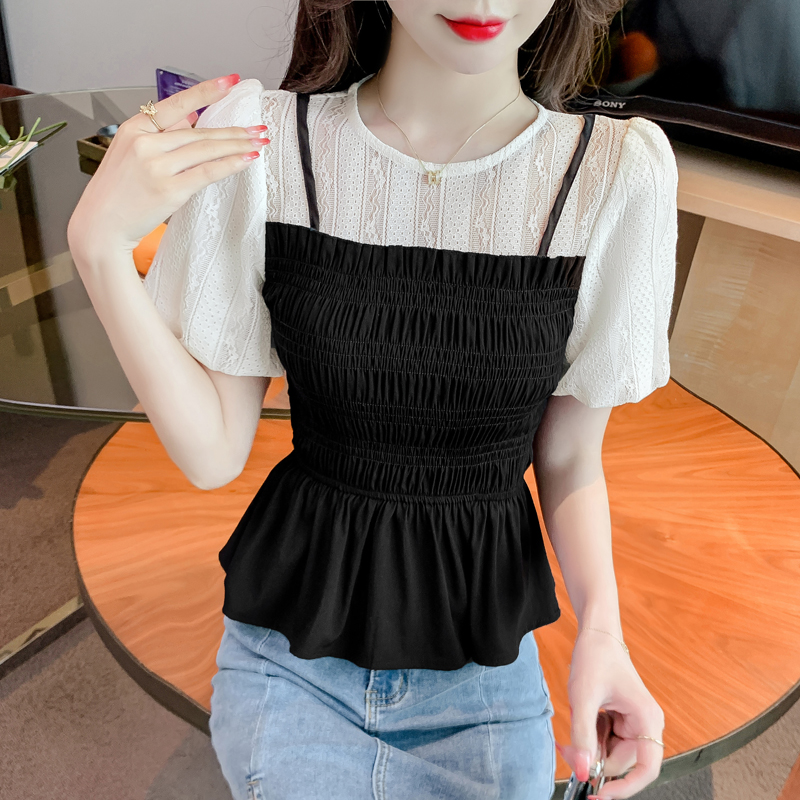 เสื้อผ้าวัยรุ่นเกาหลี เสื้อยืดวัยรุ่นผู้หญิง มีขนาด S M L XL
