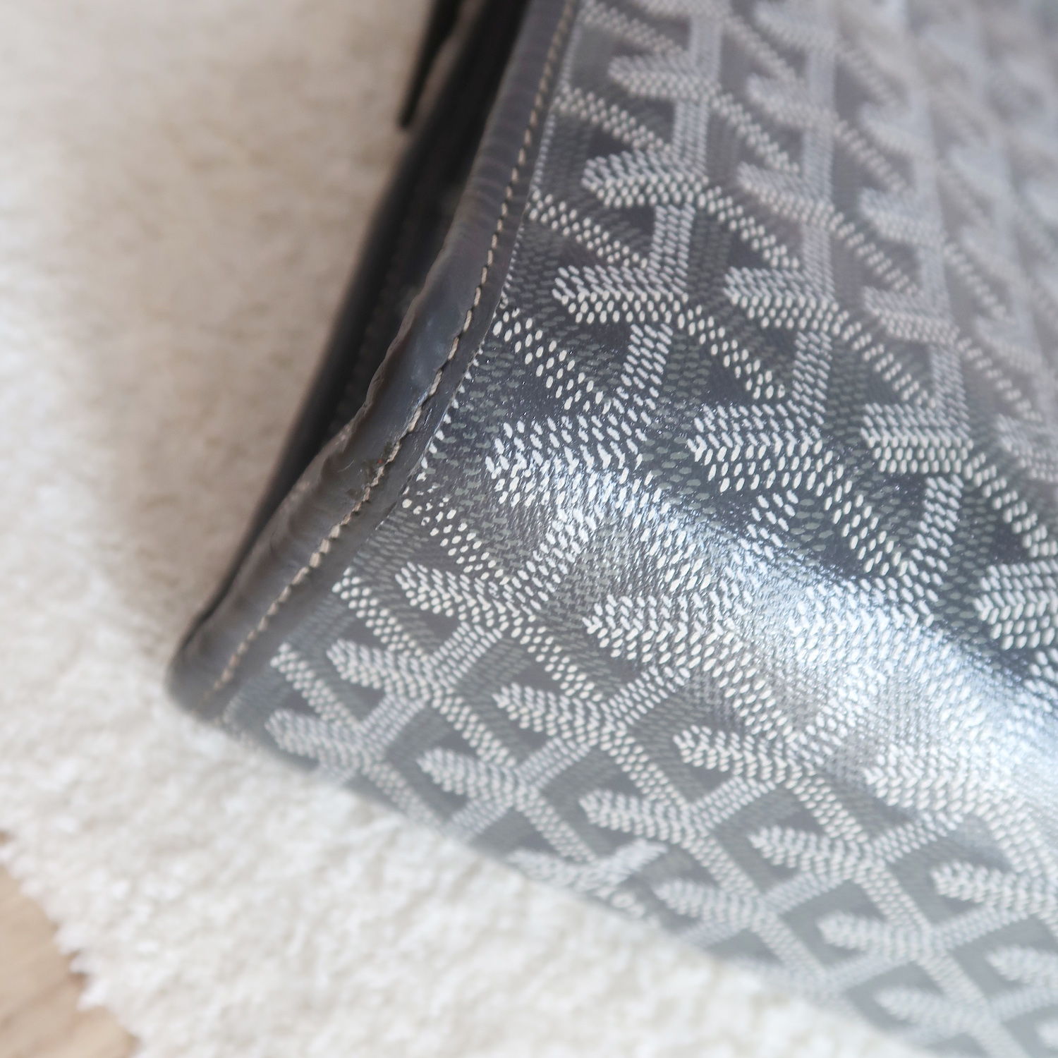 Goyard Grey Jouvence Clutch MM 2020