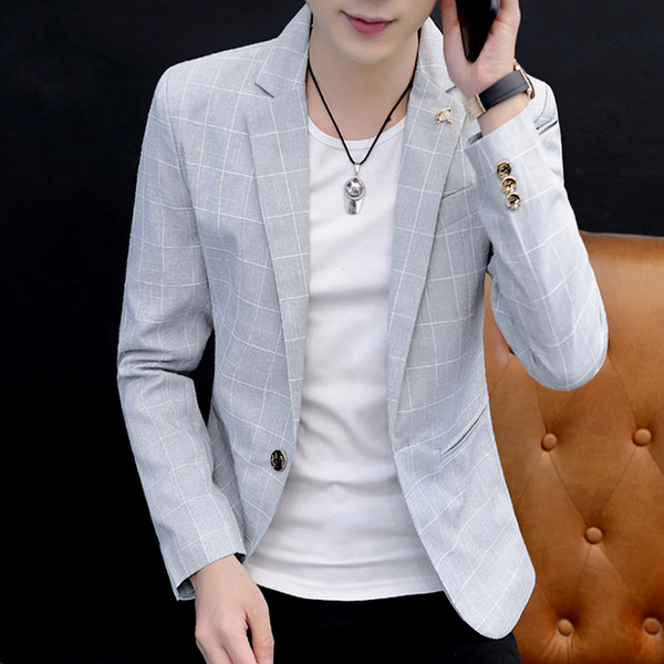 สูท Blazers ผู้ชาย เสื้อคลุมสไตล์สูท สำหรับผู้ชาย