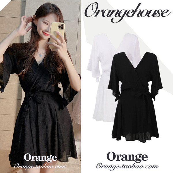 เดรสวัยรุ่นแฟชั่นหลากหลายสไตล์ เดรสแฟชั่นสไตล์เกาหลีน่ารักๆ BY Orange House Korean