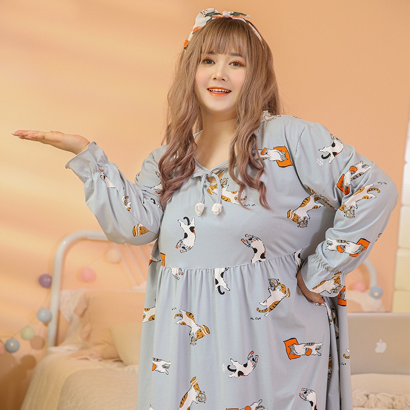 ชุดนอนคนอวบ-อ้วน 3X-6XL