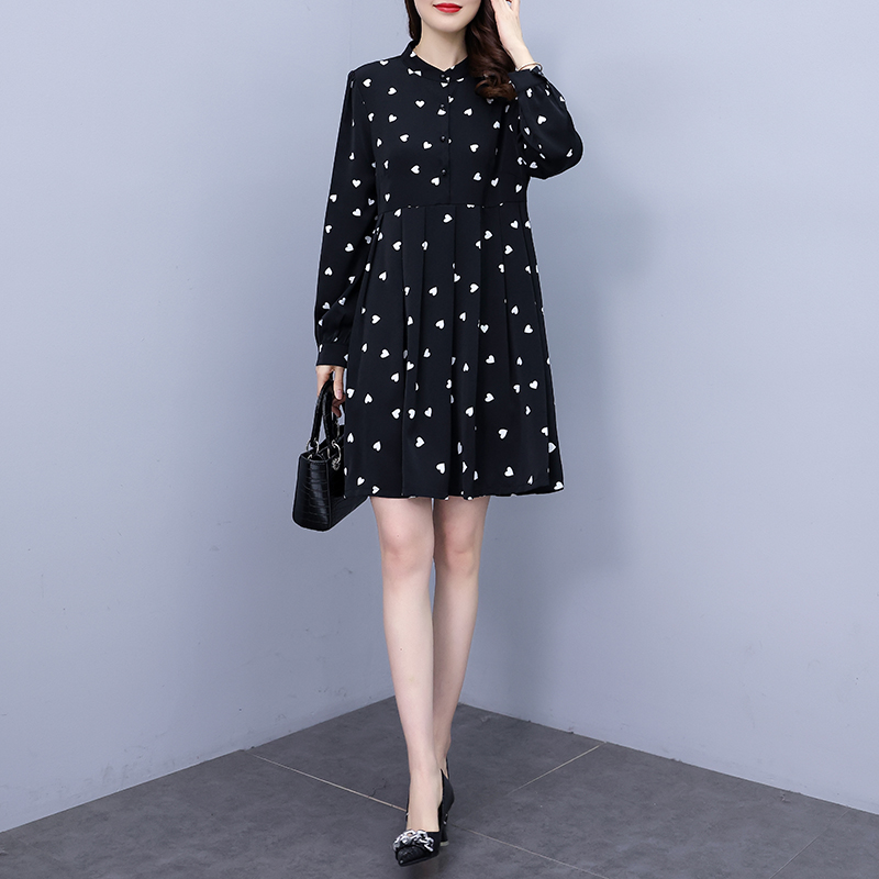 เดรสคนอ้วน มีไซต์ XL-5XL Beautiful Feet Fashion Shoes