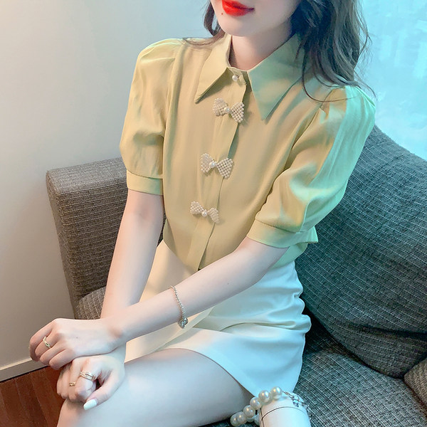 เสื้อเชิ้ตแขนยาววัยรุ่น ลายสวยๆ แบรนด์ YIL AN