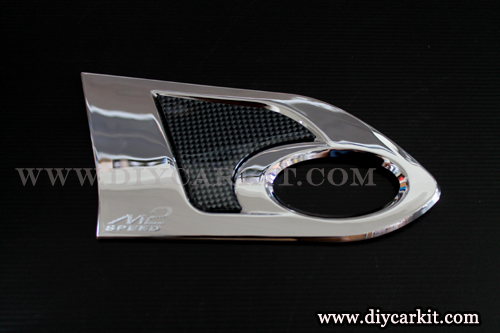 ครอบไฟแก้มข้างเคฟล่า Mazda2