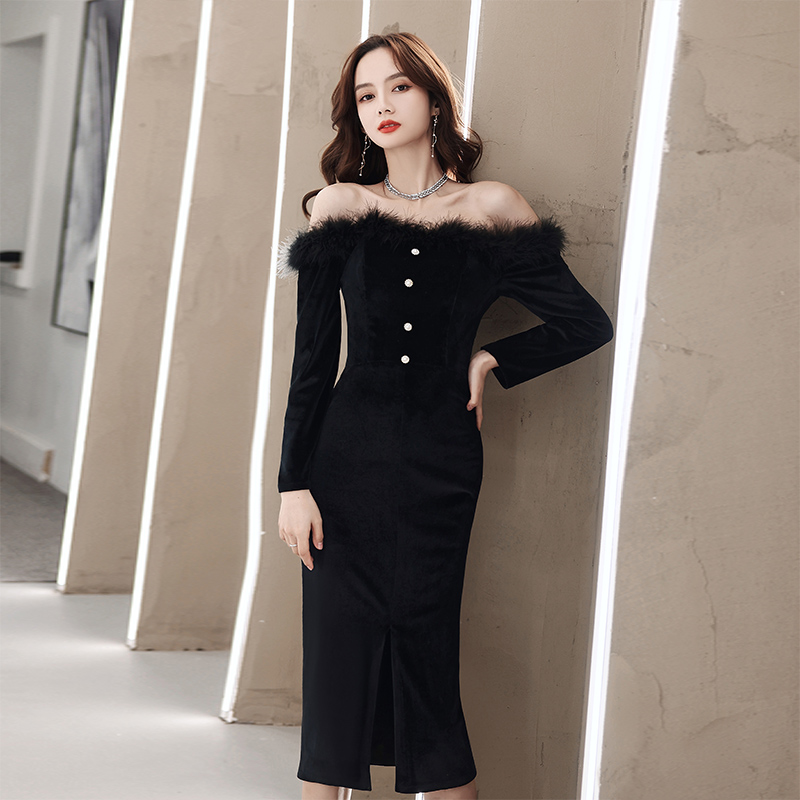ชุดราตรี ชุดราตรีสวยหรู แบบ ทันสมัย Evening dress