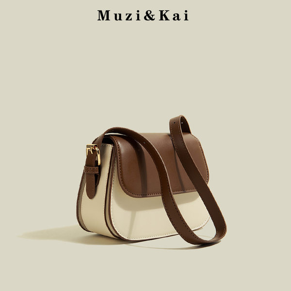 กระเป๋าสะพายข้างผู้หญิง กระเป๋าสะพายสไตล์เกาหลี By Muzi&Kai