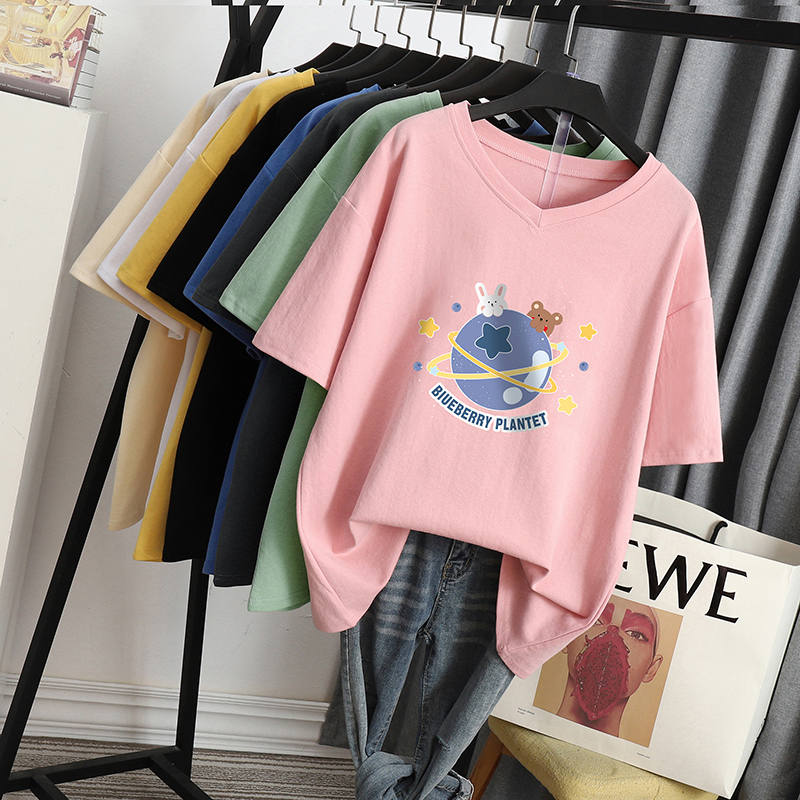 เสื้อโอเวอร์ไซส์เกาหลี เสื้อยืดพลัสไซส์ เสื้อยืดคนอ้วน เสื้อยืดโอเวอร์ไซส์ผู้หญิง