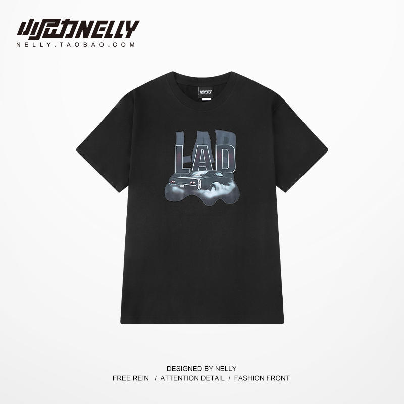 เสื้อยืดคอกลม ผู้ชาย เสื้อยืดผู้ชายเกาหลี เสื้อยืดเกาหลี แบรนด์ NELLY