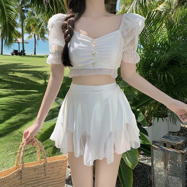ชุดว่ายน้ำผู้หญิง ชุดว่ายน้ำน่ารัก Bikini ชุดไปทะเล