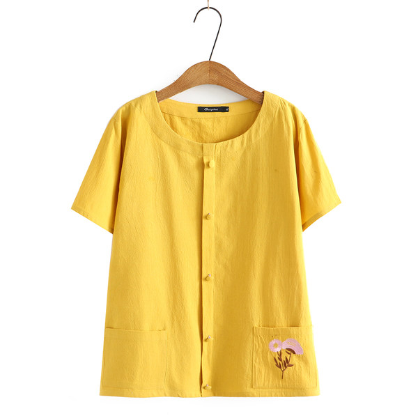 เสื้อลินินสไตล์ผู้ใหญ่ เสื้อคุณแม่ เสื้อผู้ใหญ่ แบรนด์ LININ