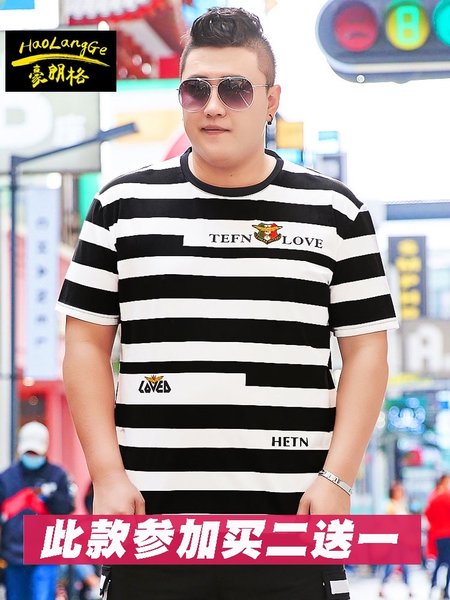 เสื้อยืดผู้ชายอ้วน S-5XL(อกเสื้อ39-51นิ้ว)