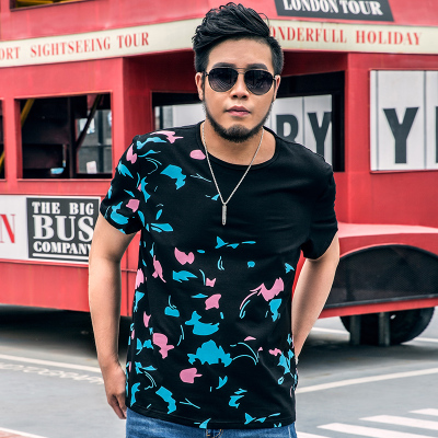 เสื้อยืดผู้ชายอ้วน มีไซส์2XL-7XL น้ำหนักผู้สวมใส่ตั้งแต่ 70-130กิโลกรัม