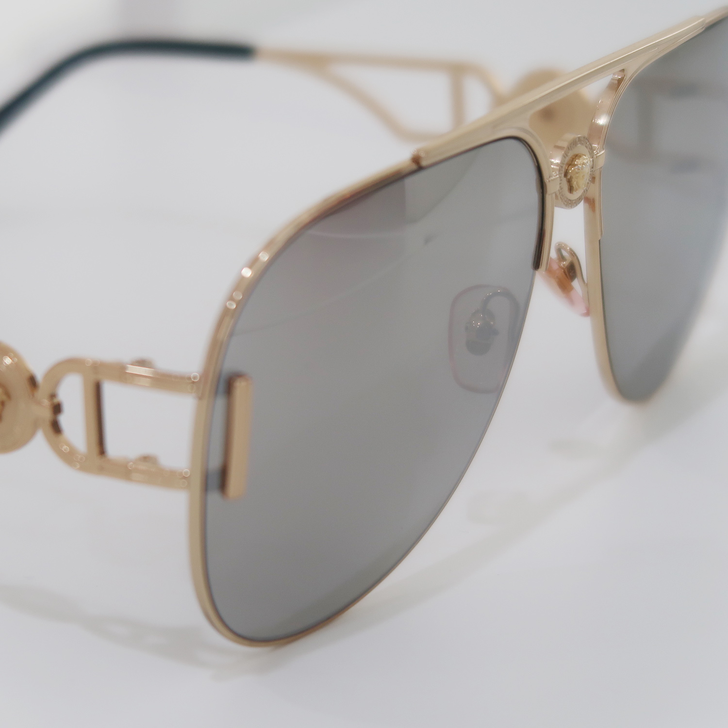 Versace Gold Medusa '95 Pilot Sunglasses