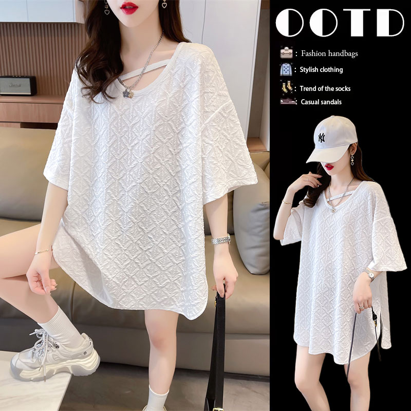 เสื้อยืดคนอ้วนแบบโอเวอร์ไซส์แบบ ulzzang fashion สนใจทักแชท