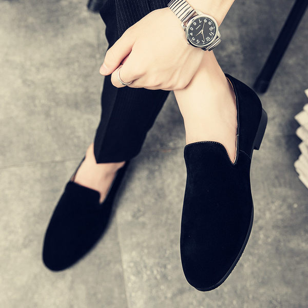 รองเท้าหนังผู้ชาย มีไซส์39-44 รองเท้าโลฟเฟอร์ชาย Slip-On Shoes