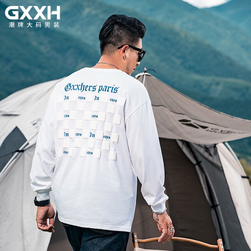 เสื้อยืดผู้ชายอ้วน S-5XL(อกเสื้อ39-51นิ้ว)