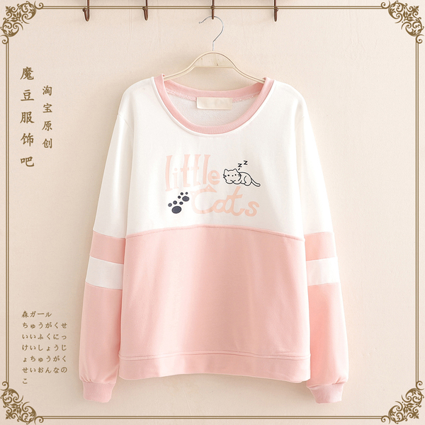 เสื้อผ้าเด็กวัยรุ่น ประมาณ12-17ปี เสื้อสไตล์ญี่ปุ่น Mori Girl สไตล์สดใสน่ารักคิกขุ Mori Girl