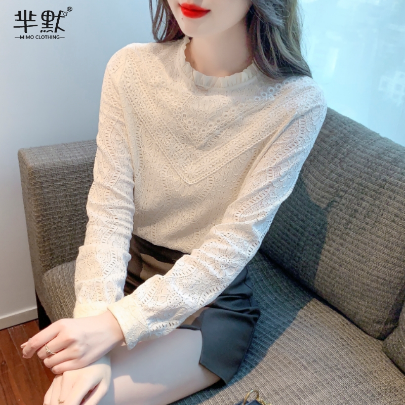 เสื้อลูกไม้ เสื้อเชิ้ตแขนยาว