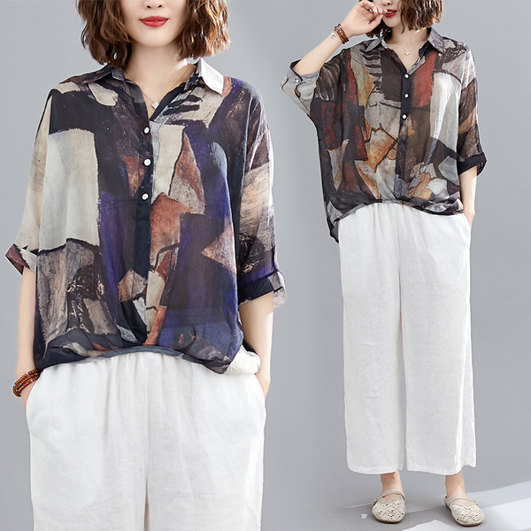 เสื้อผ้าฝ้ายสไตล์วินเทจ ใส่ตั้งแต่สาวผอม-สาวอวบ น้ำหนักตัว50-90 กิโลกรัม By Meimei plus size