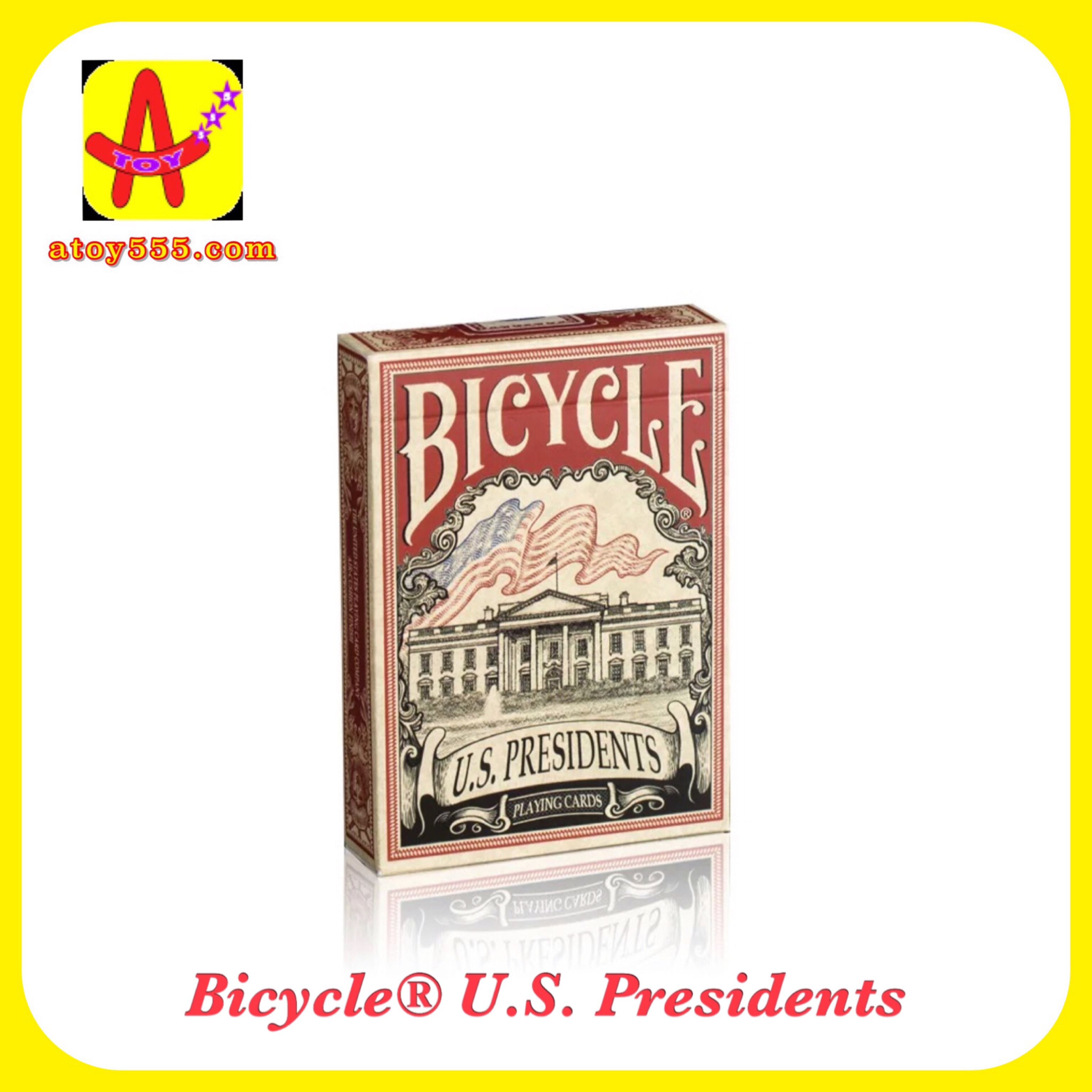 Bicycle U.S. Presidents Red