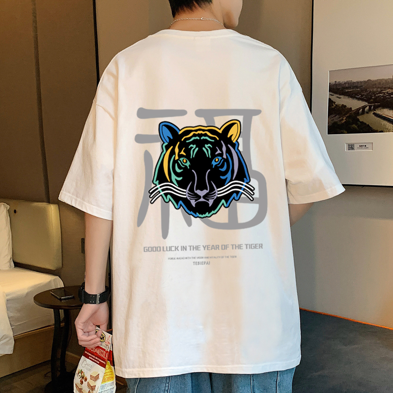 เสื้อยืดผู้ชายอ้วน XL-5XL อกเสื้อ40-52 นิ้ว