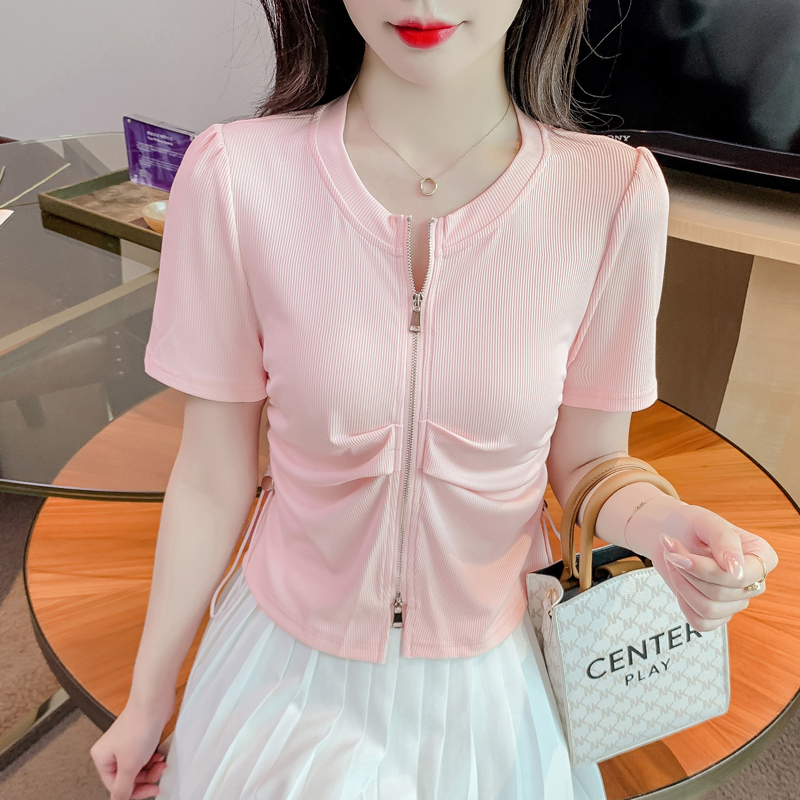 เสื้อผ้าวัยรุ่นเกาหลี เสื้อยืดวัยรุ่นผู้หญิง มีขนาด S M L XL