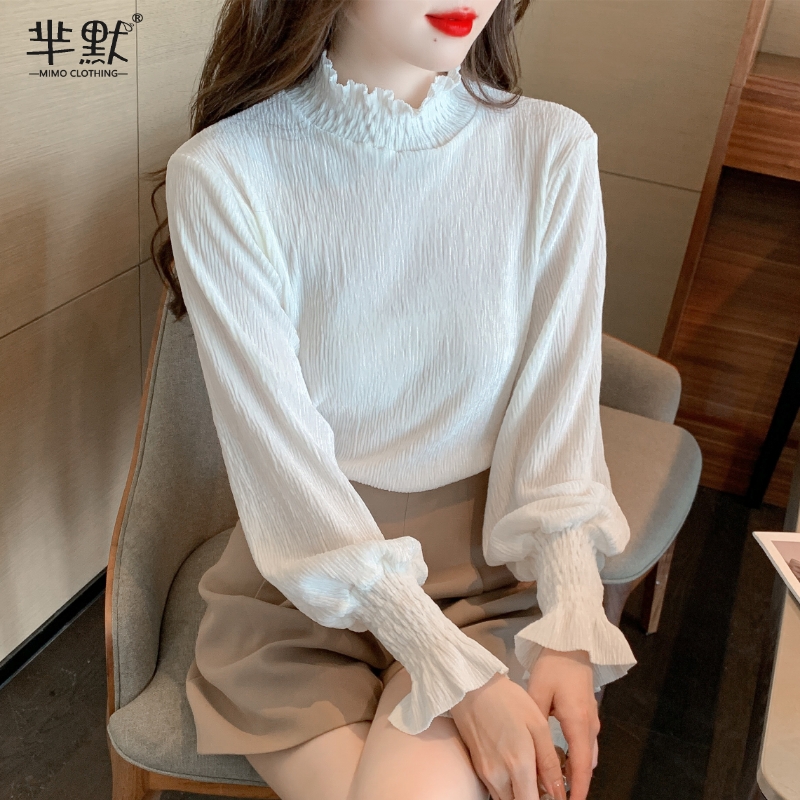เสื้อลูกไม้ เสื้อเชิ้ตแขนยาว