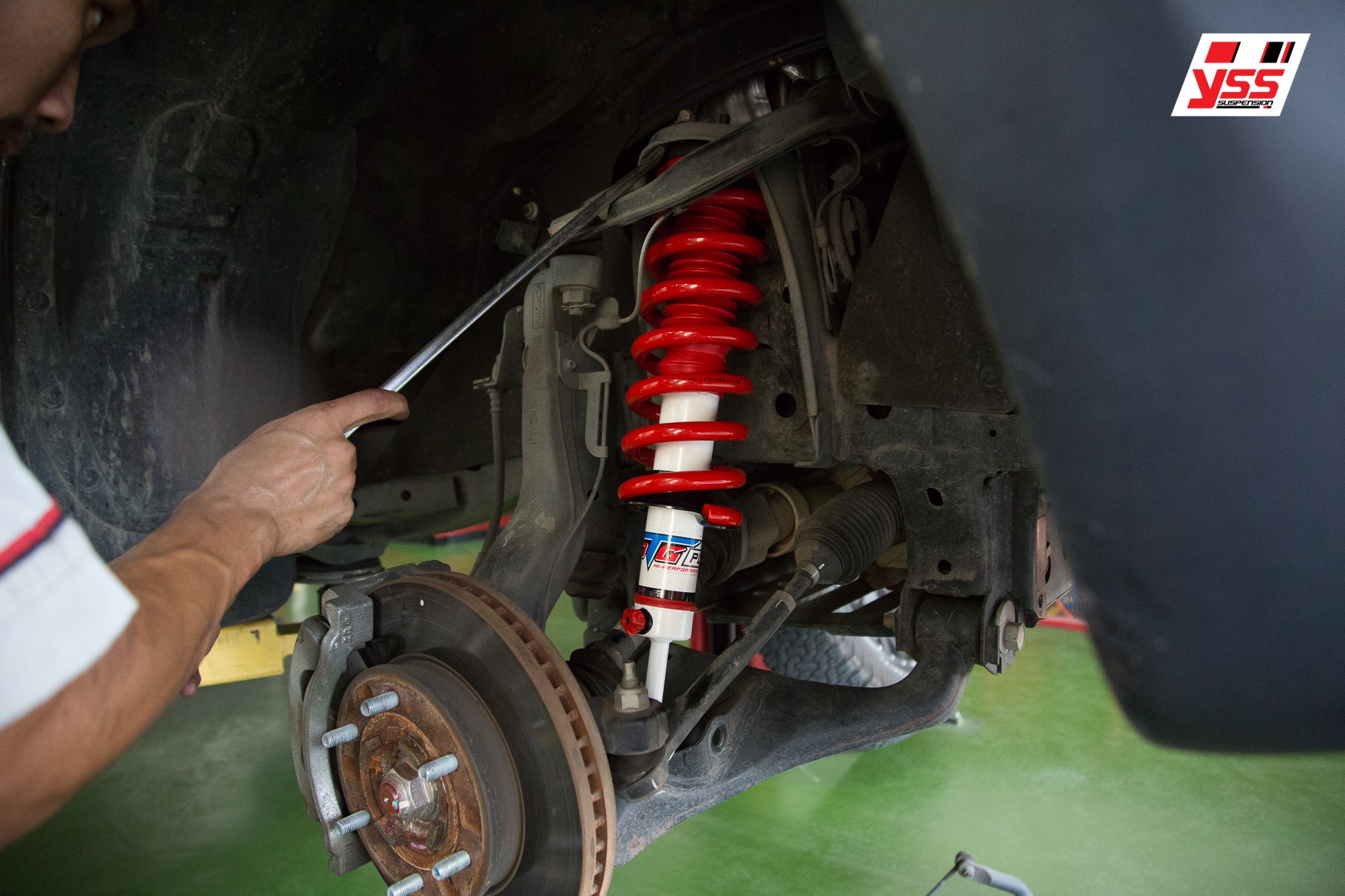 โช้คอัพ สปริง YSS รุ่น DTG Plus รถ Ford All New Ranger ปี 12-17 3.2/2.2