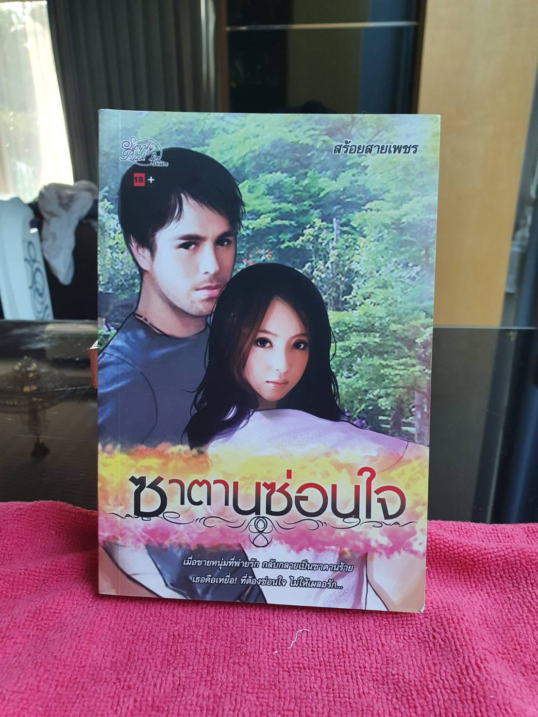 ซาตานซ่อนใจ โดย สร้อยสายเพชร (ณัฐรวี,กรกวี,รมณ,โยธกา) สนพ.Simply book หนังสือนิยายมือสอง ราคาถูก