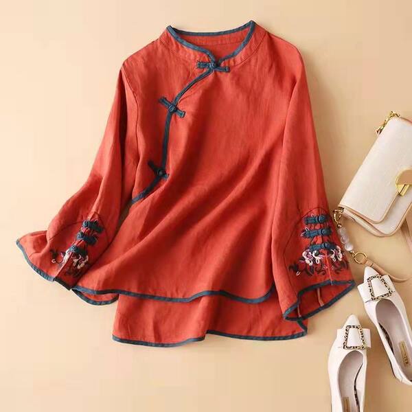 เสื้อลินิน แบบเสื้อสวยๆ เสื้อผ้าฝ้ายลินิน เสื้อเชิ้ตผ้าลินิน BY LININ